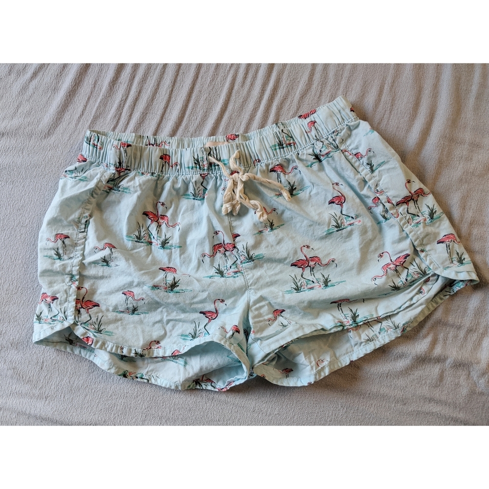 ❤️Flamingo Print Pajama Shorts!!